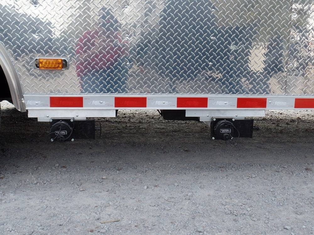 8.5′ x 45′ Concession Black Food Trailer BBQ Event Catering — photo 10