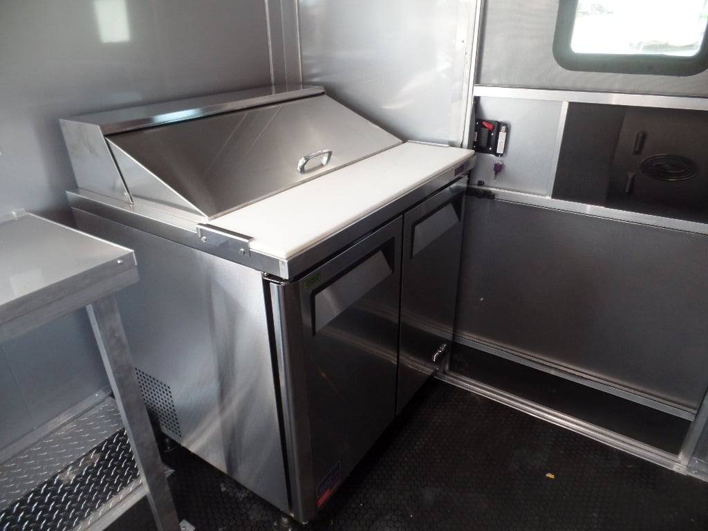 8.5′ x 16′ Food Event Concession Emerald Green Trailer With Appliances — photo 6
