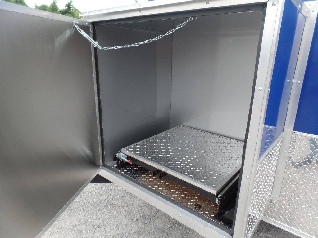 8.5′ x 24′ Blue Catering Event Concession Food Trailer — photo 11