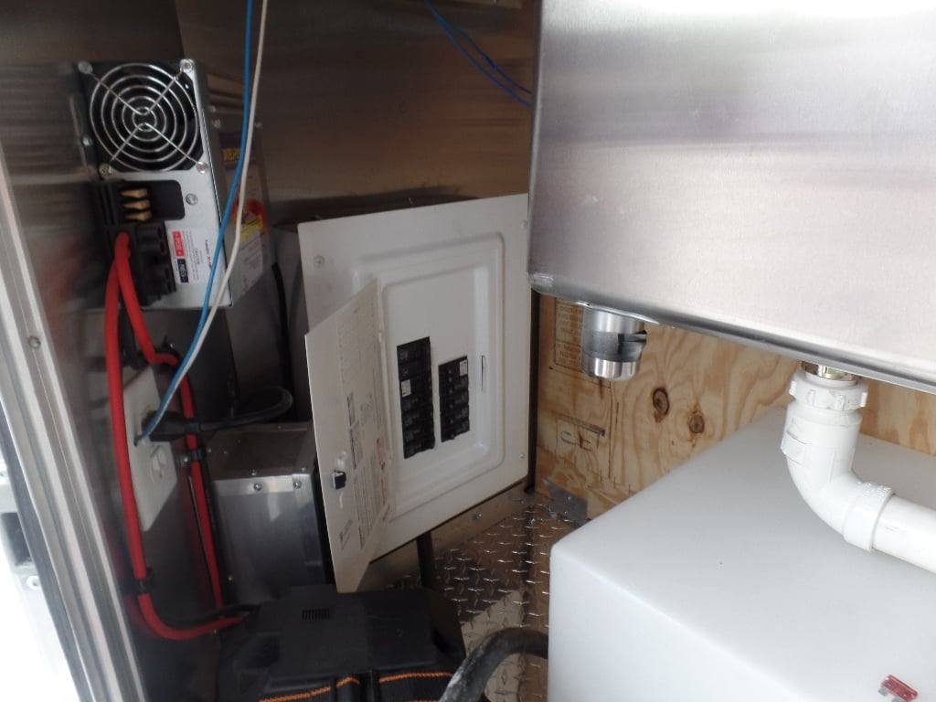 8.5′ x 24′ Blue Catering Event Concession Food Trailer — photo 14