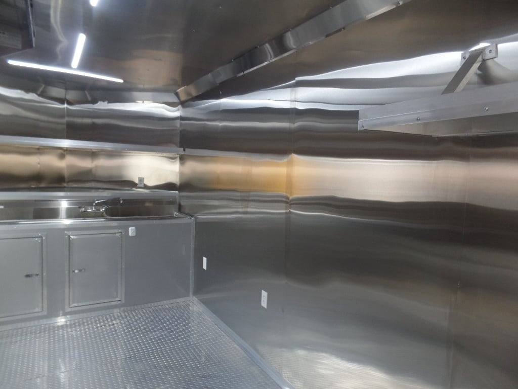 8.5′ x 24′ Blue Catering Event Concession Food Trailer — photo 6