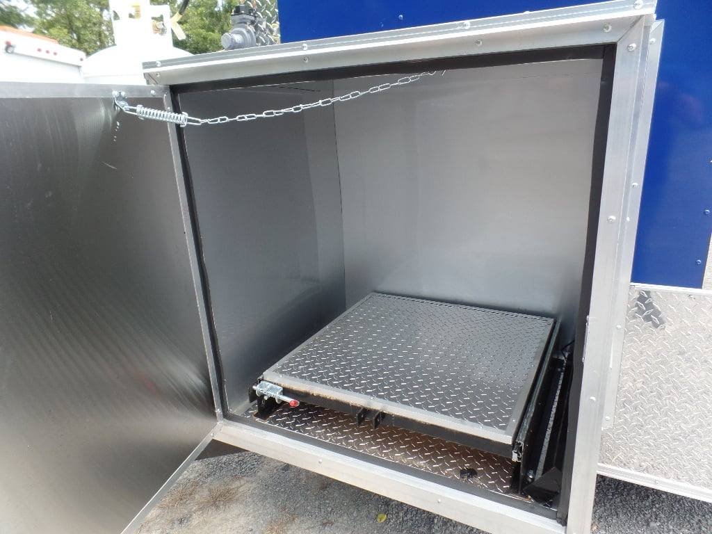 8.5′ x 24′ Blue Concession Food Trailer With Appliances — photo 3