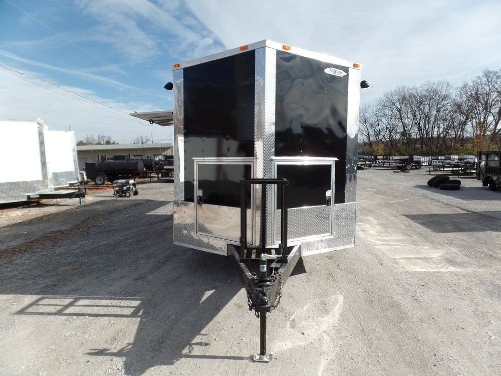 8.5′ x 24′ Concession Food Trailer Black BBQ Event — photo 3