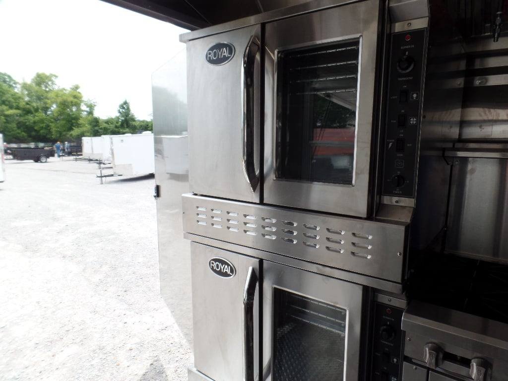 8.5′ x 24′ Blue Concession Food Trailer With Appliances — photo 10