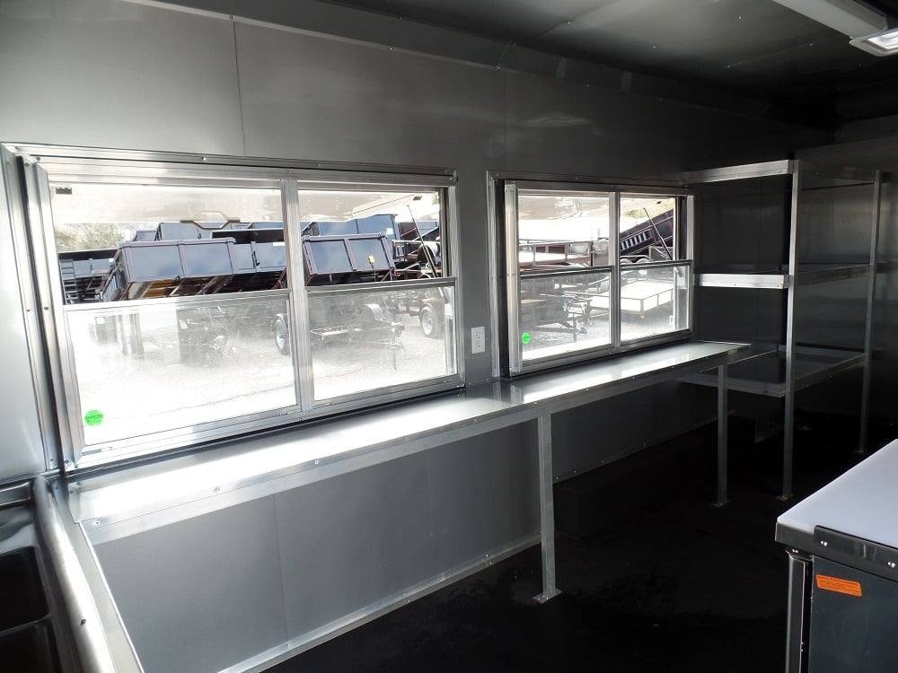 8.5′ x 20′ Concession Trailer Yellow Food Event Catering — photo 14