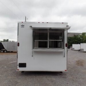 8.5 x 14 extended frame trailer with two-generator platform - view 9