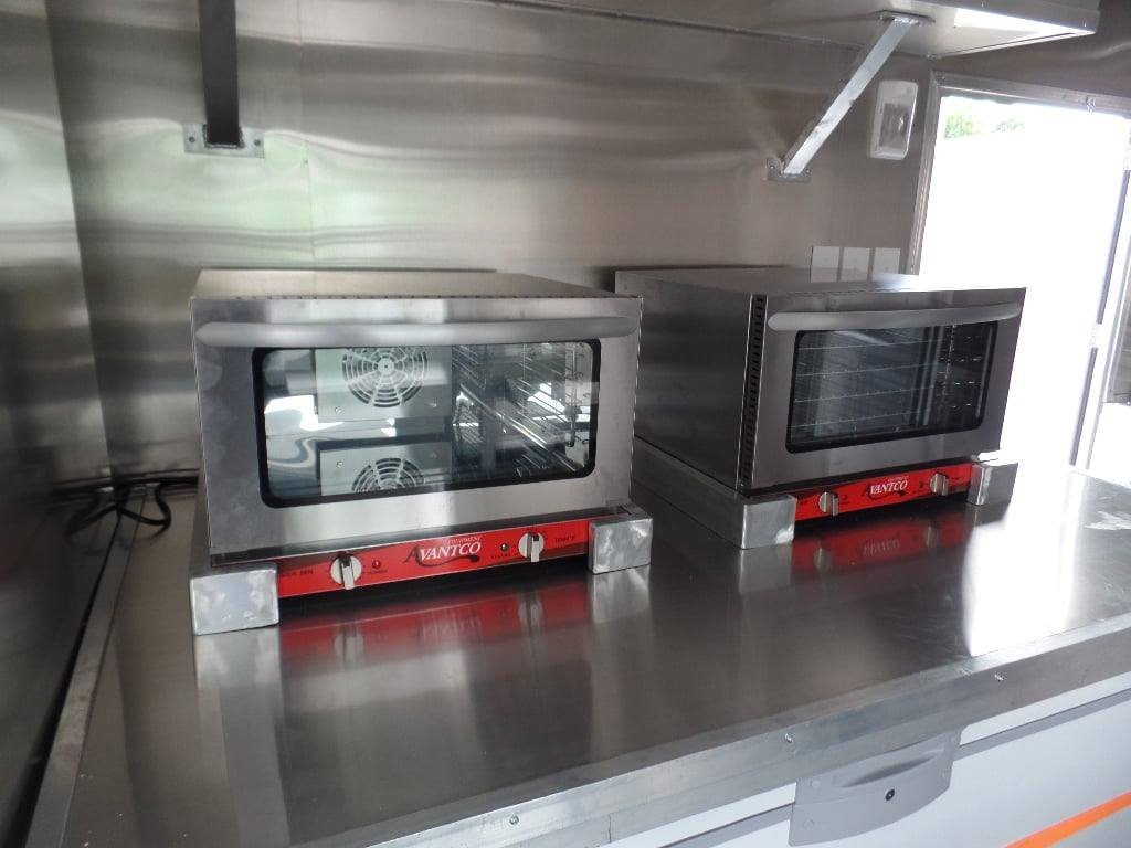 8.5′ x 14′ White Food Concession Trailer With Appliances — photo 4