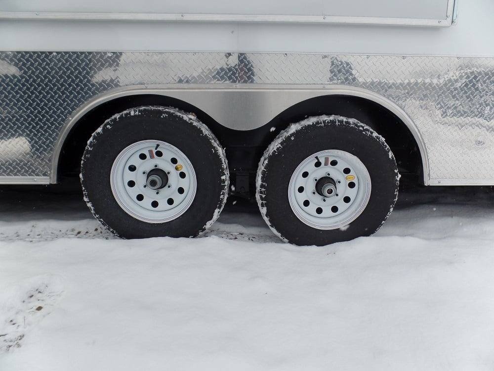 8.5′ x 20′ Concession Food Trailer White With Appliances — photo 9