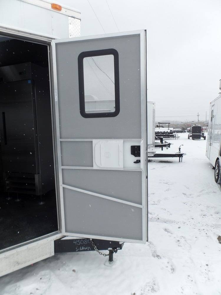 8.5′ x 20′ Concession Food Trailer White With Appliances — photo 7