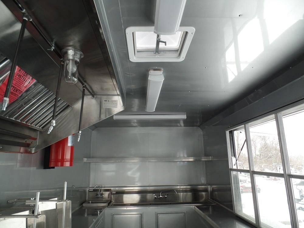 8.5′ x 20′ Concession Food Trailer White Event Catering — photo 6