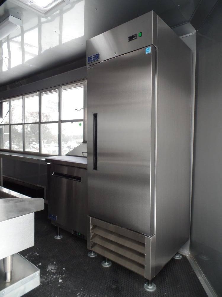 8.5′ x 20′ Concession Food Trailer White With Appliances — photo 11