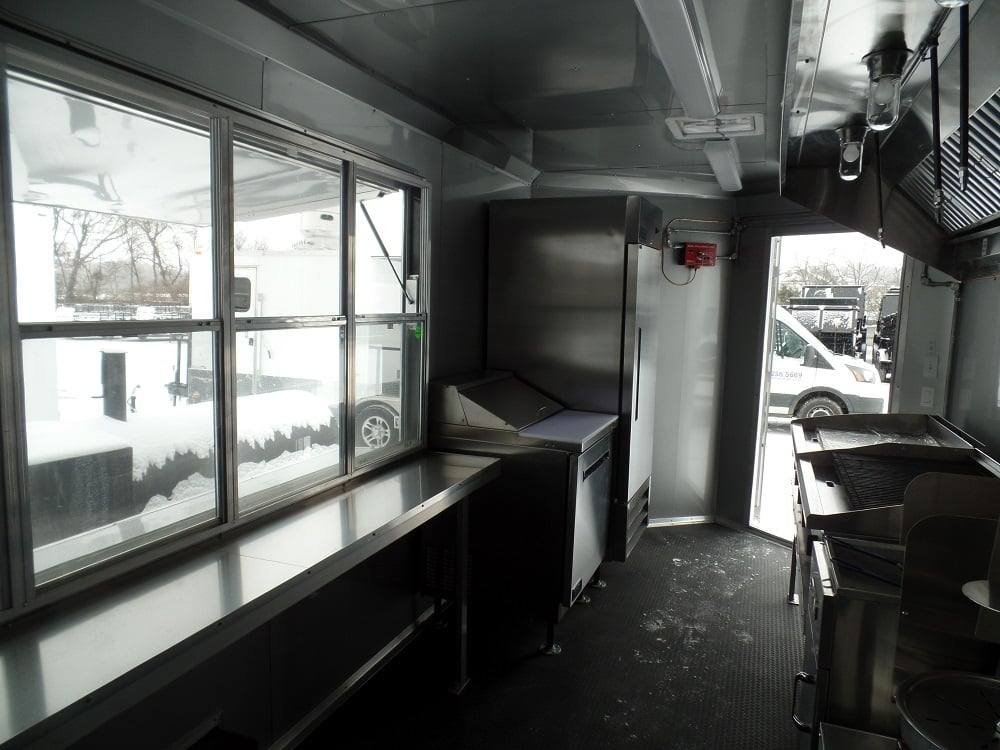 8.5′ x 20′ Concession Food Trailer White Event Catering — photo 14