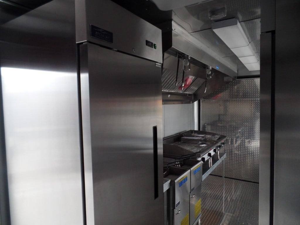 8.5′ x 17′ Concession Food Trailer Charcoal Grey — photo 5