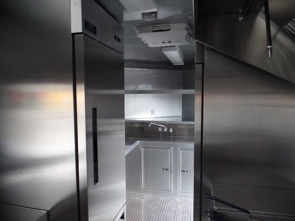 8.5′ x 17′ Concession Food Trailer Charcoal Grey — photo 14