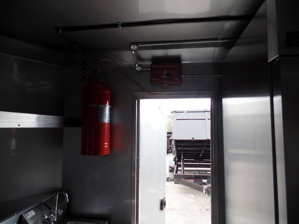 8.5′ x 17′ Concession Food Trailer Charcoal Grey — photo 4