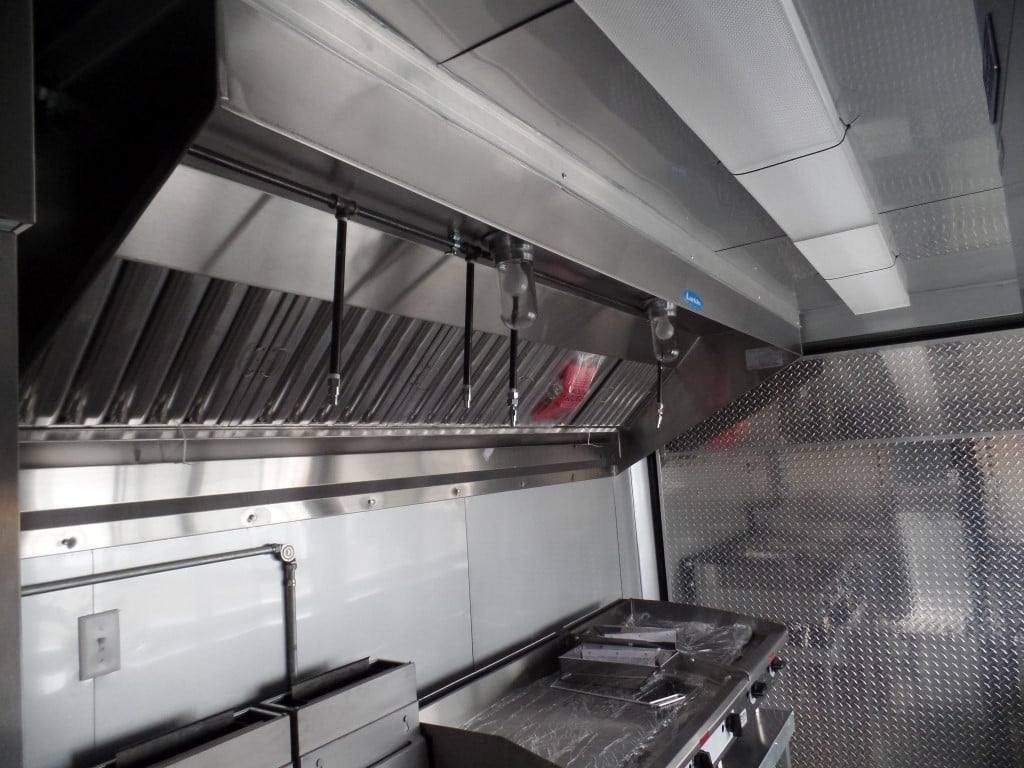 8.5′ x 17′ Concession Food Trailer Charcoal Grey — photo 9
