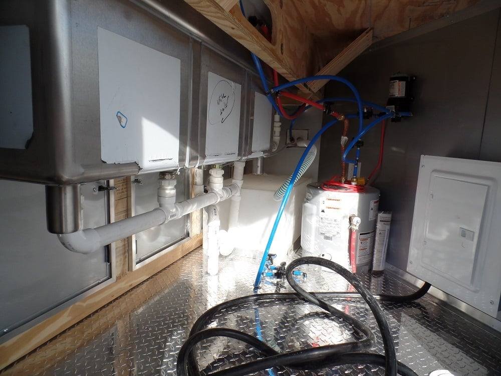 8.5′ x 20′ Concession Food Trailer White With Appliances — photo 13