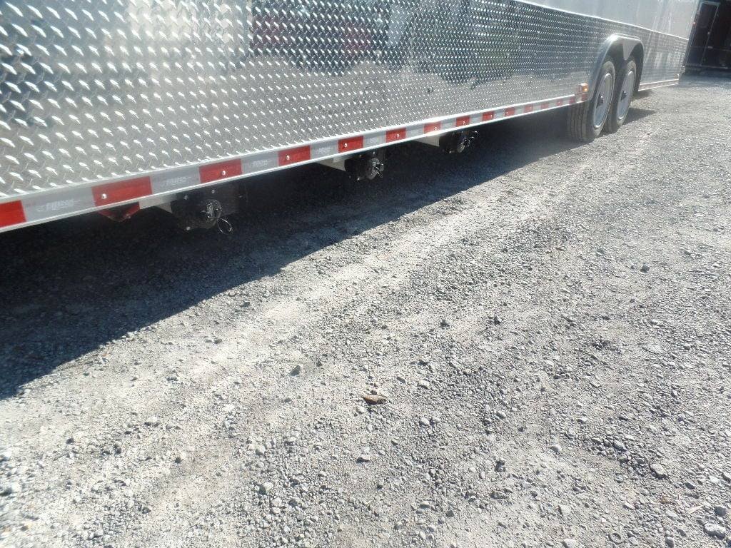 8.5′ x 40′ White Goose Neck Event Concession Food Trailer With Appliances — photo 11