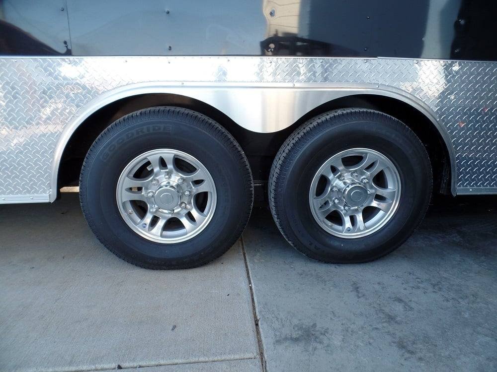8.5′ x 24′ Concession Food Trailer Black With Appliances — photo 15