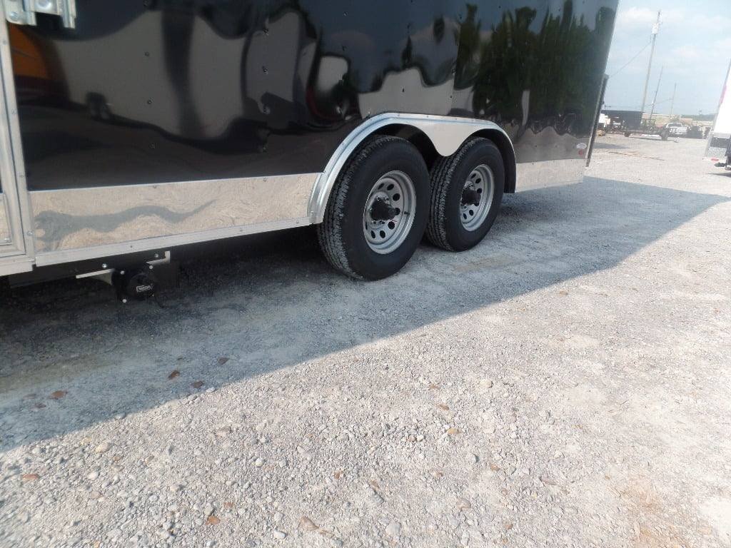 8.5′ x 20′ Black Food Catering Trailer — photo 15