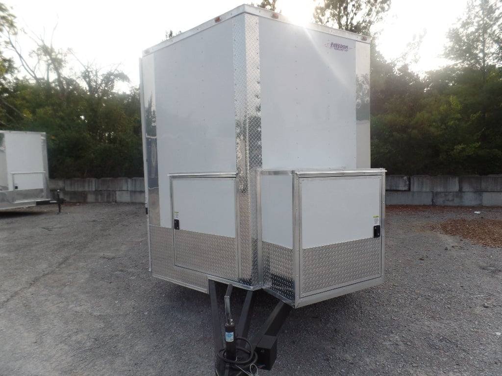 8.5′ x 20′ White Concession Food Event Trailer — photo 13