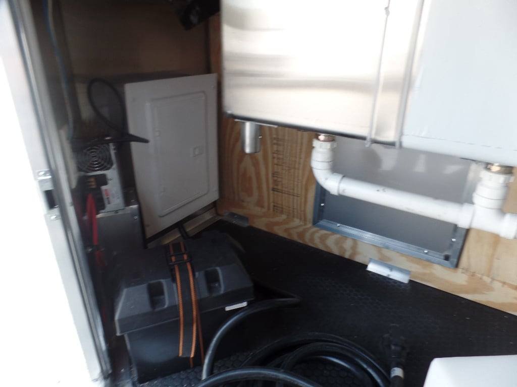 8.5′ x 20′ White Concession Food Event Trailer — photo 10