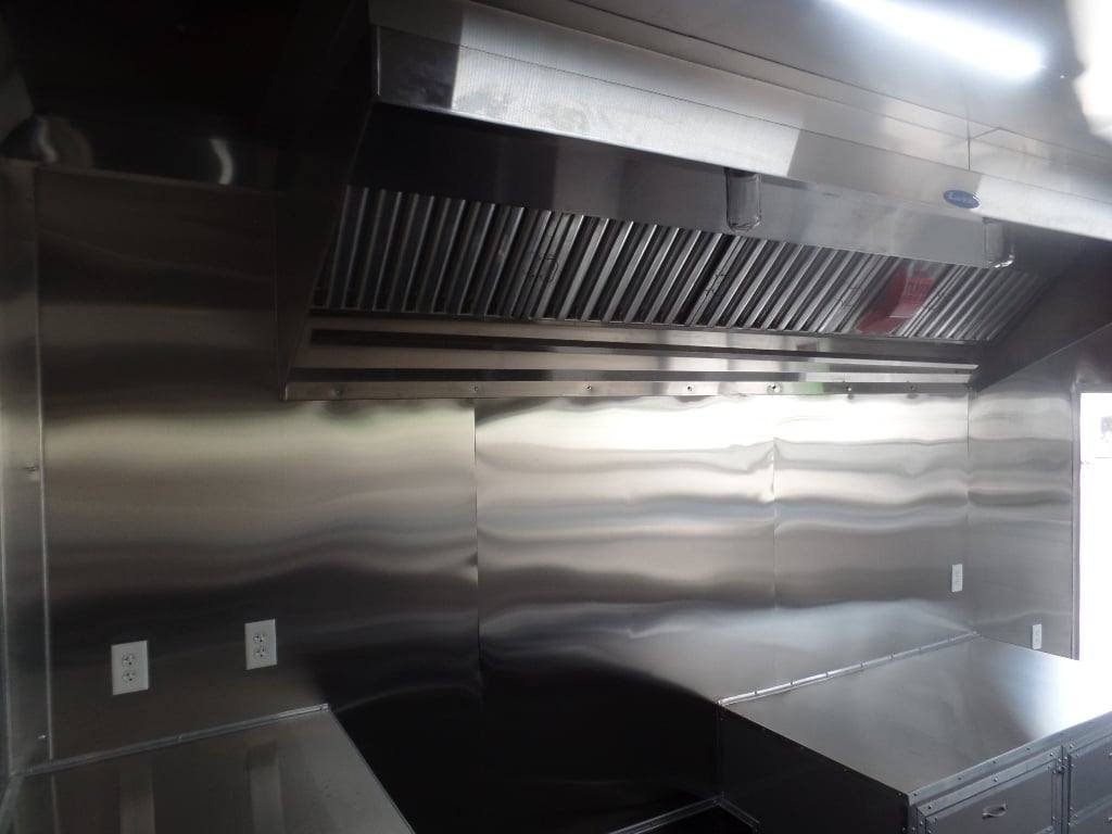 8.5′ x 20′ White Concession Food Event Trailer — photo 7