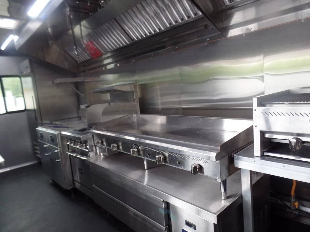 8.5′ x 32′ White Commercial Food Concession Trailer — photo 15