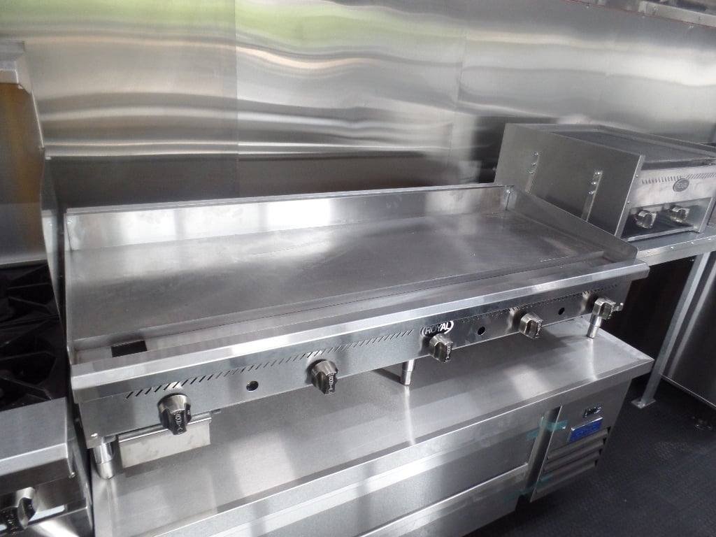 8.5′ x 32′ White Commercial Food Concession Trailer — photo 11