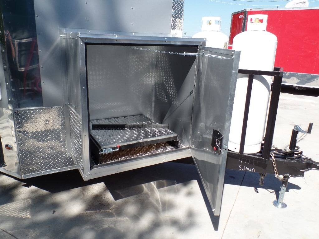 8.5′ x 24′ Concession Trailer Silver Frost Food Event Catering — photo 14