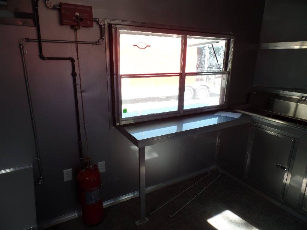 8.5′ x 24′ Concession Trailer Silver Frost Food Event Catering — photo 11