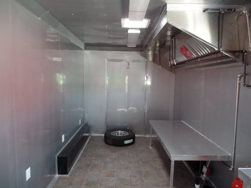8.5′ x 24′ Concession Trailer Silver Frost Food Event Catering — photo 5
