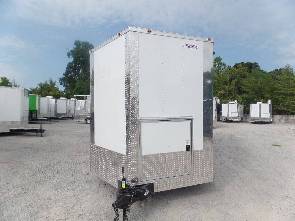 8.5′ x 25′ White Catering Concession Food Trailer — photo 15