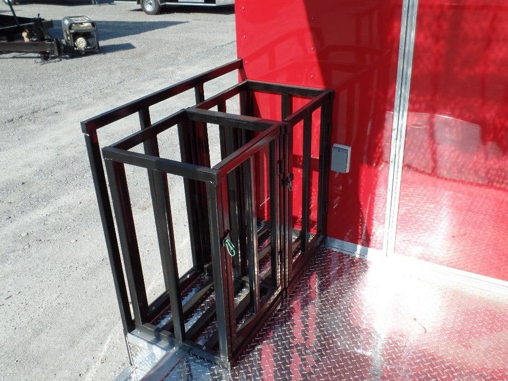 8.5′ x 28′ Concession Food Trailer Red BBQ Event Catering — photo 6