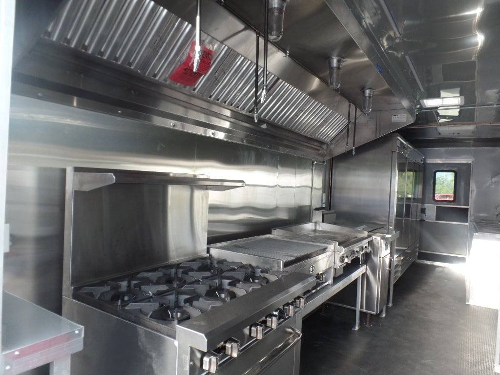 8.5′ x 24′ White Concession Food Catering Trailer With Appliances — photo 14