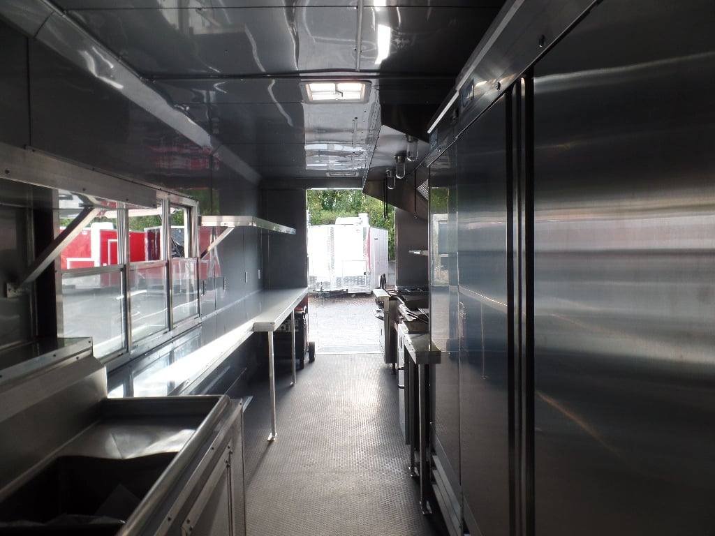 8.5′ x 24′ White Concession Food Catering Trailer With Appliances — photo 9