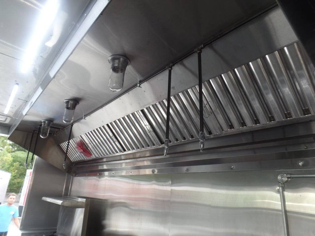 8.5′ x 24′ White Concession Food Catering Trailer With Appliances — photo 7