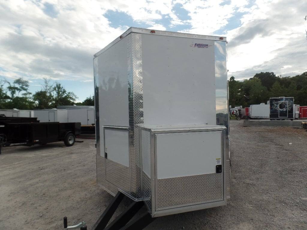 8.5′ x 20′ White Concession Food Event Trailer With Appliances — photo 2