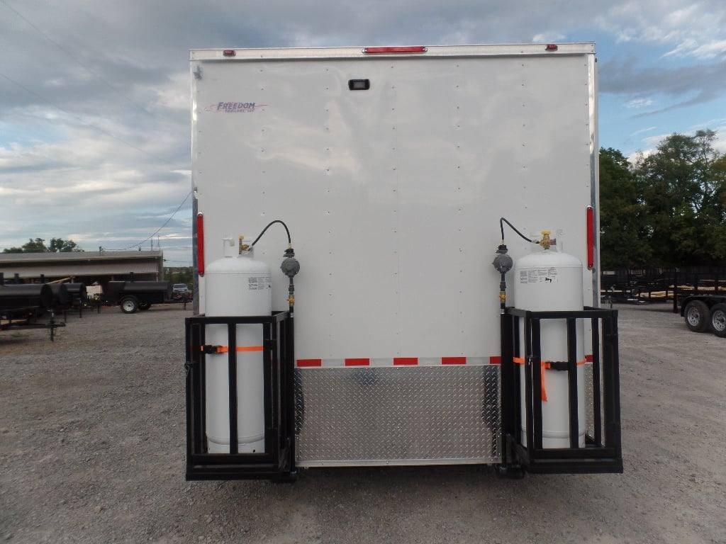8.5′ x 20′ White Concession Food Event Trailer With Appliances — photo 15