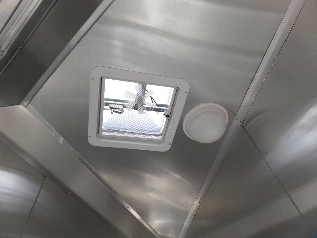 8.5′ x 18′ Concession Trailer Dove Grey Food Event Catering — photo 10