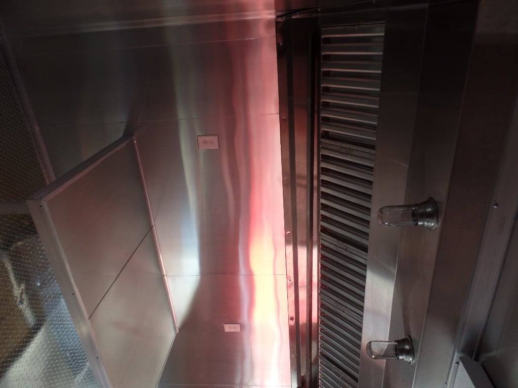 8.5′ x 18′ Concession Trailer Dove Grey Food Event Catering — photo 6