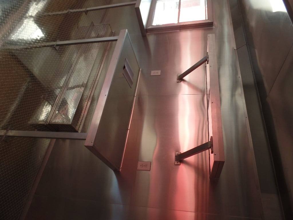 8.5′ x 18′ Concession Trailer Dove Grey Food Event Catering — photo 11