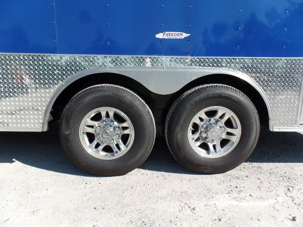 8.5′ x 22′ Blue BBQ Concession Food Event Catering Trailer — photo 8