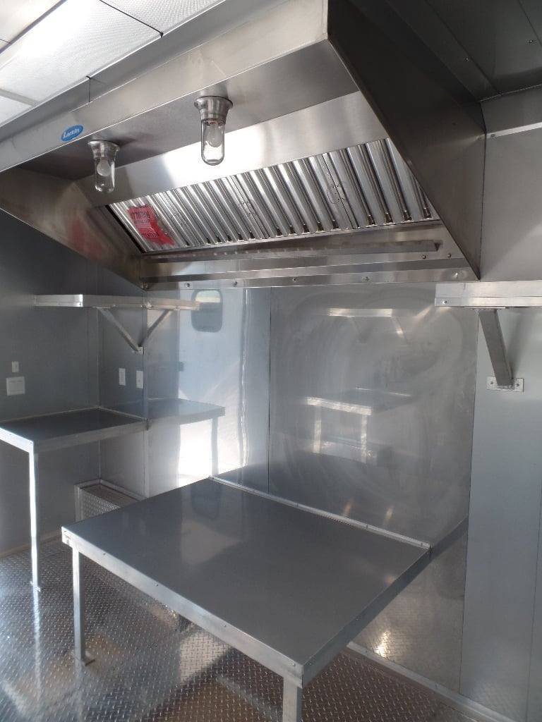 8.5′ x 22′ Blue BBQ Concession Food Event Catering Trailer — photo 13