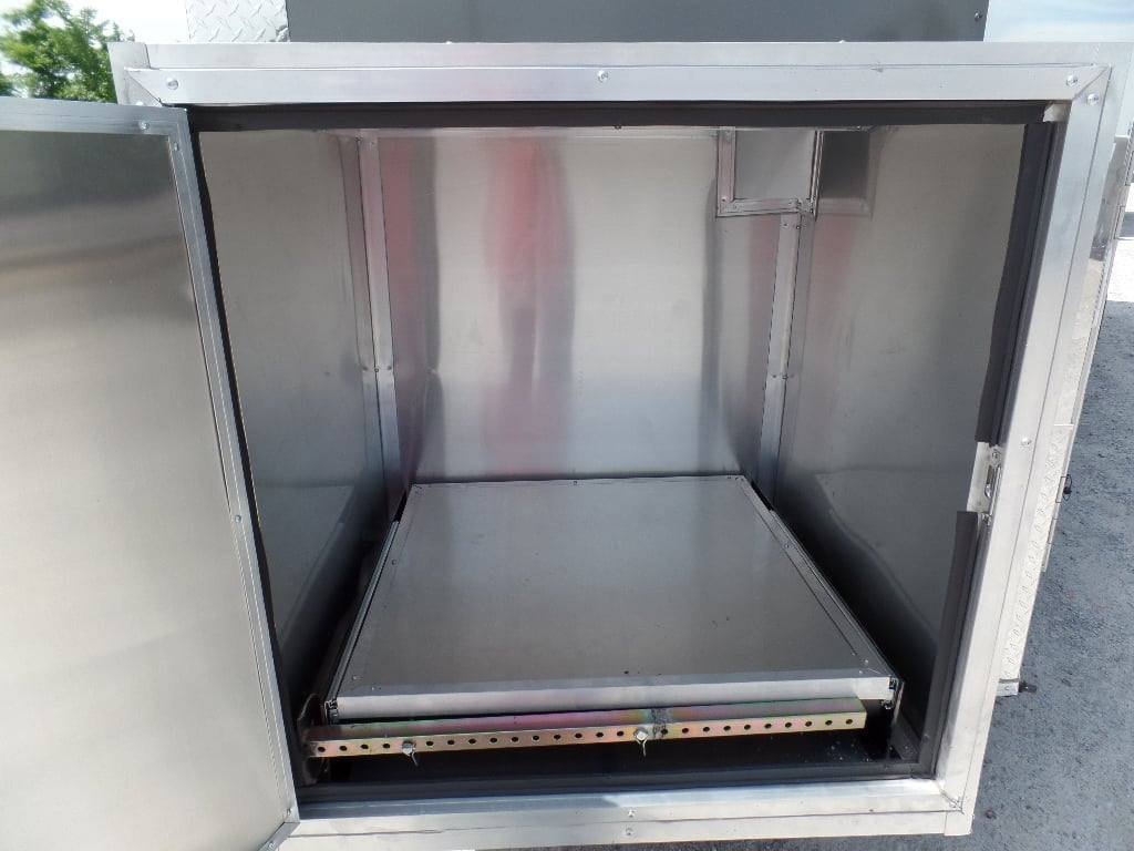 8.5′ x 24′ Concession Trailer Charcoal Grey Food Event Catering — photo 3