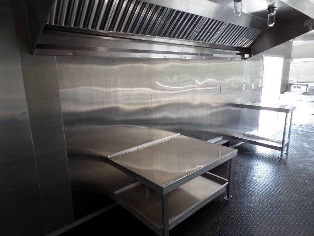 8.5′ x 24′ Concession Trailer Charcoal Grey Food Event Catering — photo 15
