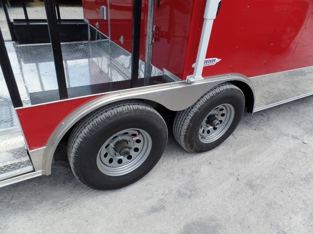 8.5′ x 20′ Concession Trailer Red BBQ Food Event Catering — photo 11
