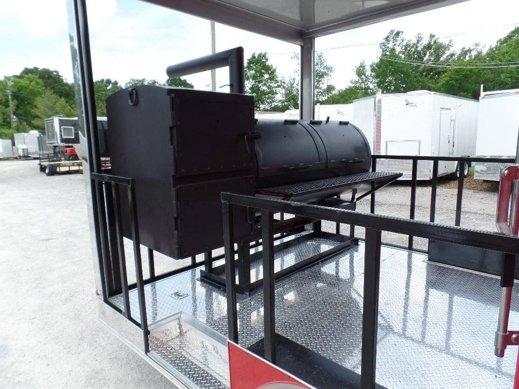 8.5′ x 20′ Concession Trailer Red BBQ Food Event Catering — photo 12