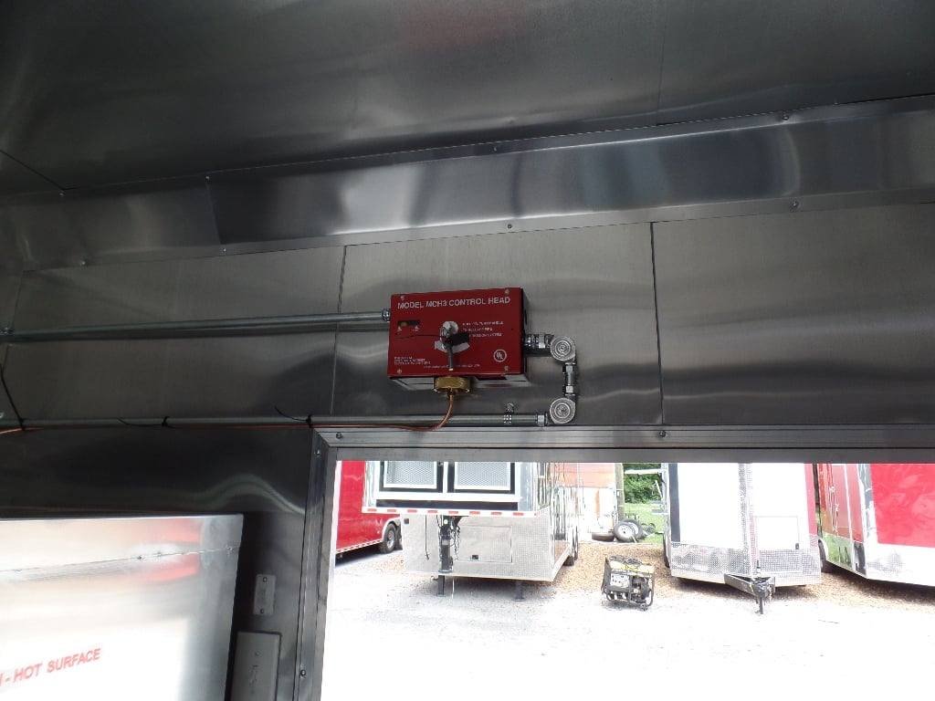 8.5′ x 24′ Food Concession Trailer Charcoal Gray With Appliances — photo 13