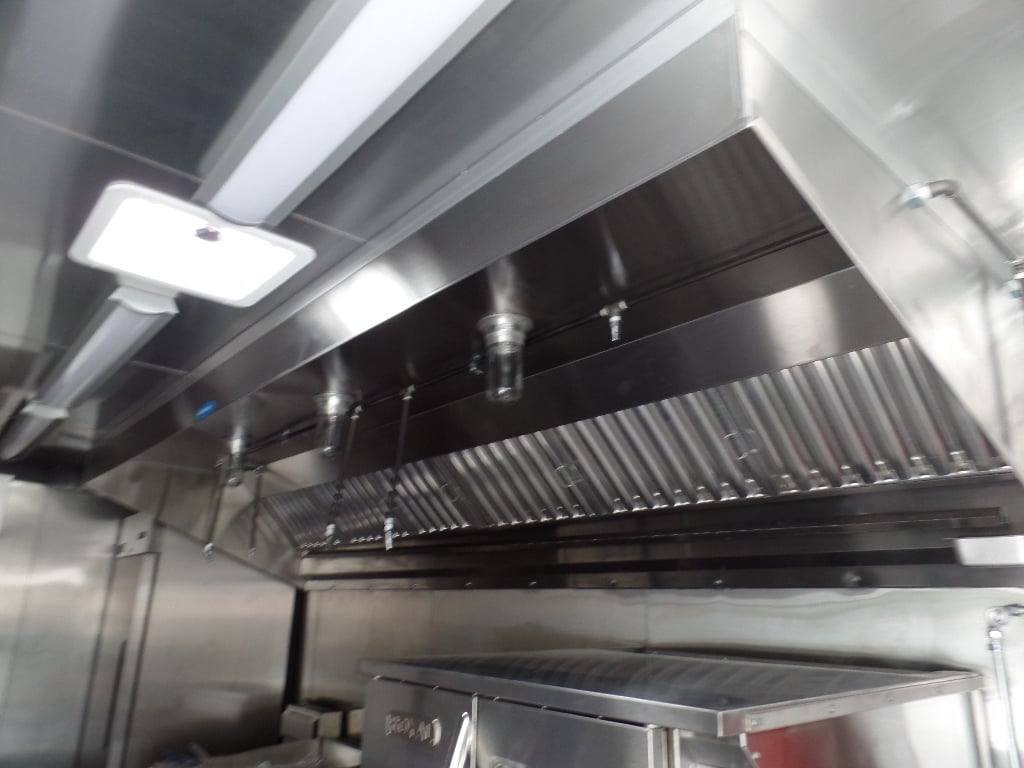 8.5′ x 24′ Food Concession Trailer Charcoal Gray With Appliances — photo 2